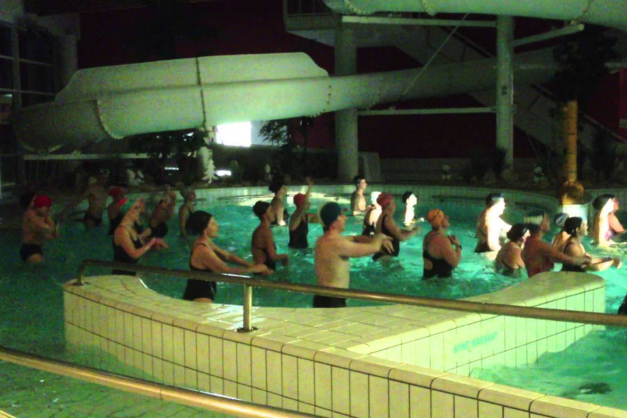 Aquasalsa a Zalakarosi Fürdőben, a Klub Oázisban Aquasalsa a Zalakarosi Fürdőben, a Klub Oázisban