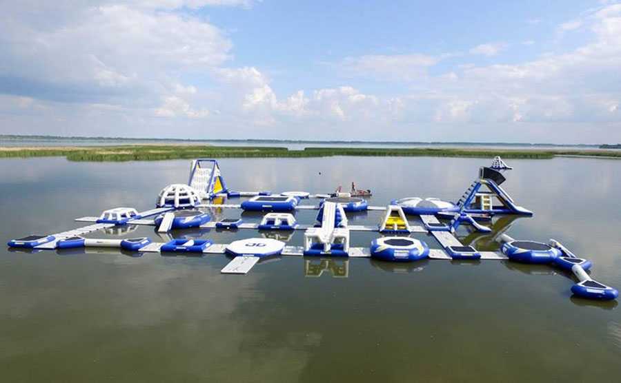 Óriási vízi kalandpark nyílik a Tisza-tavon
