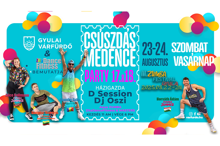 AquaZumba a Várfürdőben AquaZumba a Várfürdőben