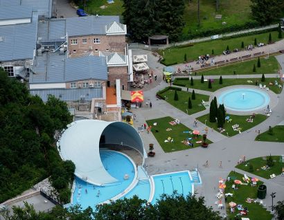 Lenyűgöző légi fotók: így még sohasem láthatta ezt a magyar fürdőt