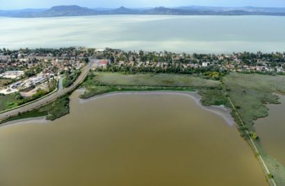 Nyáridéző légi fotók: ilyen volt a Balaton 