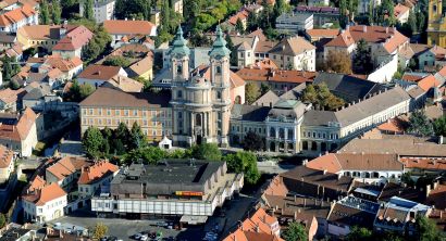 Csodás légi fotók: így néz ki Eger madártávlatból