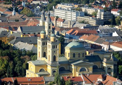 Csodás légi fotók: így néz ki Eger madártávlatból