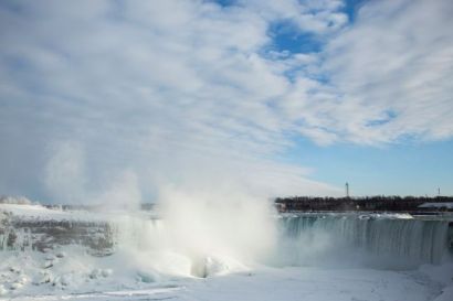 Lenyűgöző fotók - Befagyott a Niagara