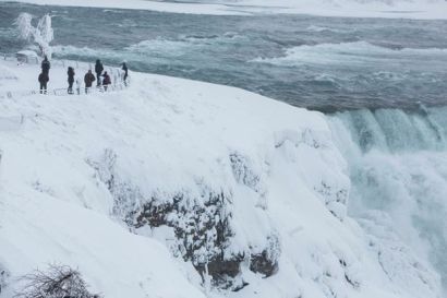 Lenyűgöző fotók - Befagyott a Niagara