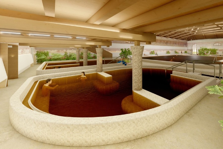 Péntektől újra látogatható a Gyulai Várfürdő megújult gyógyászati részlege és gyógymedencéi