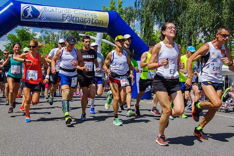 Futóverseny után jól esik és ingyenes is a fürdőzés