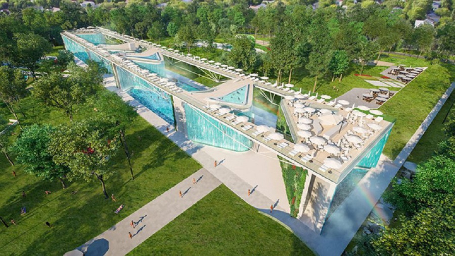 Hatalmas vízfelület, 15 új medence: kezdődik a strandépítés Debrecenben