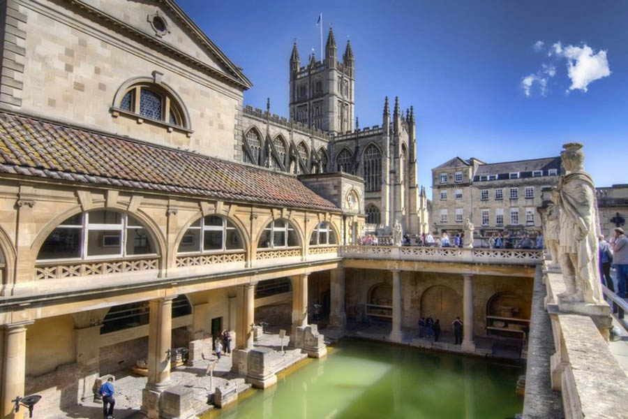 Ahol a királynő fürdött: Bath, az angol történelmi spa